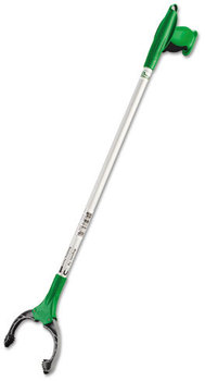 Unger® Nifty Nabber Trigger-Grip Extension Arm,  32in, Aluminum/Green