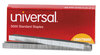 A Picture of product UNV-79000 Universal® Standard Chisel Point Staples 0.25" Leg, 0.5" Crown, Steel, 5,000/Box