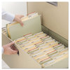 A Picture of product SMD-10395 Smead™ SuperTab® Reinforced Guide Height Top Tab Folders 1/3-Cut Tabs: Assorted, Letter Size, 0.75" Expansion, Manila, 100/Box