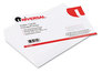 A Picture of product UNV-47250 Universal® Recycled Index Strong 2 Pt. Stock Cards Ruled 5 x 8, White, 100/Pack