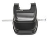 A Picture of product UNV-74222 Universal® Two-Hole Punch 30-Sheet 9/32" Holes, Black