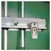 A Picture of product UNG-HU900 Unger® Hold Up Aluminum Tool Rack,  36", Aluminum/Green