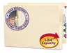 A Picture of product SMD-76114 Smead™ Manila End Tab File Pockets 1.75" Expansion, Legal Size, 25/Box