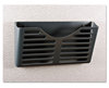 A Picture of product UNV-08162 Universal® Deluxe Recycled Plastic Cubicle Single File Pocket Pins Mount, 13.5 x 3 7, Charcoal