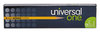 A Picture of product UNV-55525 Universal One™ Blackstonian Pencil,  F #2.5, Medium Firm, Yellow, Dozen
