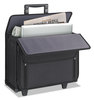 A Picture of product USL-B1514 Solo Classic Rolling Catalog Case with Hanging File System,  17.3", 18" x 7" x 14", Black