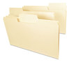 A Picture of product SMD-15301 Smead™ SuperTab® Top Tab File Folders 1/3-Cut Tabs: Assorted, Legal Size, 0.75" Expansion, 11-pt Manila, 100/Box
