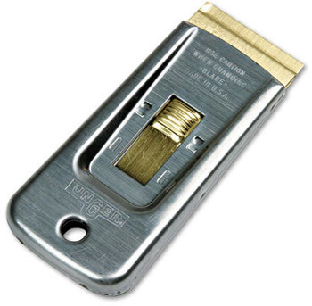 Unger® Safety Scraper,  1 1/2" Wide, 4" Steel Handle