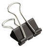 A Picture of product UNV-10200VP3 Universal® Binder Clips Value Pack, Small, Black/Silver, 36/Box