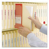 A Picture of product SMD-75740 Smead™ End Tab Jackets with Reinforced Tabs Straight Letter Size, 14-pt Manila, 50/Box