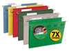 A Picture of product SMD-64036 Smead™ TUFF® Hanging Folders with Easy Slide™ Tab Letter Size, 1/3-Cut Tabs, Standard Green, 20/Box