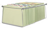 A Picture of product SMD-64873 Smead™ Steel Hanging Folder Drawer Frame Legal Size, 23" to 27" Long, Gray, 2/Pack