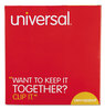 A Picture of product UNV-10220VP Universal® Binder Clips Clip Zip-Seal Bag Value Pack, Large, Black/Silver, 36/Pack