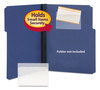 A Picture of product SMD-68153 Smead™ Self-Adhesive Poly Pockets Top Load, 5.31 x 33.63, Clear, 100/Box