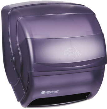 San Jamar® Integra® Lever Roll Towel Dispenser,  Black Pearl, 11 1/2 x 11 1/4 x 13 1/2