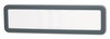 A Picture of product UNV-08223 Universal® Recycled Cubicle Nameplate with Rounded Corners, 9 x 2.5, Charcoal