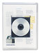 A Picture of product UNV-50780 Universal® Transparent Deluxe Locking Project Files with CD-ROM Holder Letter Size, Clear, 25/Pack
