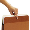 A Picture of product SMD-73211 Smead™ Easy Grip® Pockets 5.25" Expansion, Legal Size, Redrope, 10/Box