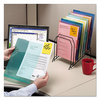 A Picture of product SMD-85750 Smead™ Organized Up® Translucent Poly Project Jacket Letter Size, Assorted Colors, 5/Pack