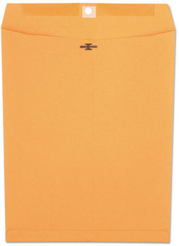 Universal® Kraft Clasp Envelope 32 lb Bond Weight #97, Square Flap, Clasp/Gummed Closure, 10 x 13, Brown 100/Box