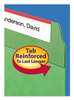A Picture of product SMD-17110 Smead™ Reinforced Top Tab Colored File Folders Straight Tabs, Legal Size, 0.75" Expansion, Green, 100/Box