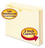 A Picture of product SMD-75560 Smead™ Manila File Jackets 2-Ply Straight Tab, Letter Size, 50/Box