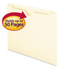 A Picture of product SMD-75410 Smead™ Manila File Jackets 1-Ply Straight Tab, Letter Size, 100/Box