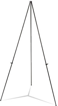 Universal® Instant Setup Foldaway Easel Heavy-Duty Adjusts 25" to 63" High, Aluminum, Black