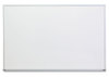 A Picture of product UNV-43623 Universal® Melamine Dry Erase Board with Aluminum Frame 36 x 24, White Surface, Anodized