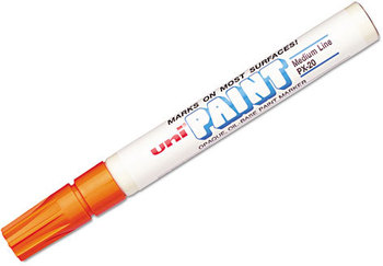 Sanford® uni®-Paint Permanent Marker,  Medium Point, Orange
