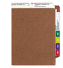 A Picture of product SMD-74795 Smead™ Heavy-Duty Redrope End Tab TUFF® Pockets 7" Expansion, Legal Size, 5/Box