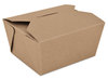 A Picture of product SCH-0761 SCT® ChampPak™ Retro Carryout Boxes. 4-3/8 X 3-1/2 x 2-1/2 in. Kraft. 450 count.