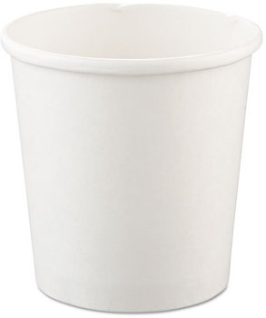 Dart® Flexstyle® Double Poly Food Containers. 16 oz. White. 25/pack, 20 packs/carton.