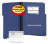 A Picture of product SMD-68123 Smead™ Self-Adhesive Poly Pockets Top Load, 4.06 x 3, Clear, 100/Box