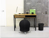 A Picture of product SAF-9717BL Safco® Onyx™ Round Mesh Wastebaskets,  Steel Mesh, 5gal, Black