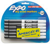 A Picture of product SAN-86001 EXPO® Low-Odor Dry-Erase Marker,  Fine Point, Black, Dozen
