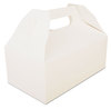 A Picture of product 971-374 SCT® Carryout Barn Boxes. 8 7/8 X 5 X 3 1/2 in. White. 250/Carton.