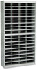 A Picture of product SAF-9241GRR Safco® E-Z Stor® Literature Organizers with Steel Frames and Shelves,  72 Sections, 37 1/2 x 12 3/4 x 71, Gray