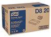 A Picture of product SCA-D820 Tork® Advanced Soft Minifold Dispenser Napkins,  1-Ply,13x12,Bag-Pack, White, 6000/Ct