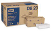 A Picture of product SCA-D820 Tork® Advanced Soft Minifold Dispenser Napkins,  1-Ply,13x12,Bag-Pack, White, 6000/Ct