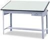 A Picture of product SAF-3952 Safco® Precision Drafting Table Top,  Rectangular, 60w x 37-1/2d, Green