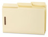 A Picture of product SMD-19535 Smead™ SuperTab® Reinforced Guide Height Fastener Folders 11-pt Manila, 0.75" Expansion, 2 Fasteners, Legal Size, 50/Box