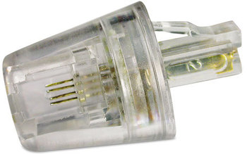 Softalk® Twisstop™ Phone Cord Detangler, Clear