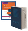 A Picture of product SMD-89282 Smead™ Deluxe Expandable Indexed Desk File/Sorter Reinforced Tabs, 20 Dividers, Alpha Index, Letter Size, Dark Blue Cover