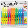 A Picture of product SAN-27006 Sharpie® Pocket Style Highlighters,  Chisel Tip, Fluorescent Orange, Dozen