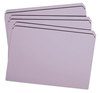 A Picture of product SMD-17410 Smead™ Reinforced Top Tab Colored File Folders Straight Tabs, Legal Size, 0.75" Expansion, Lavender, 100/Box