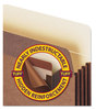 A Picture of product SMD-74380 Smead™ Redrope TUFF® Pocket Drop-Front File Pockets with Fully Lined Gussets 3.5" Expansion, Legal Size, 10/Box