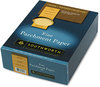 A Picture of product SOU-994C Southworth® Parchment Specialty Paper,  Gold, 24 lb., 8 1/2 x 11, 500/Box