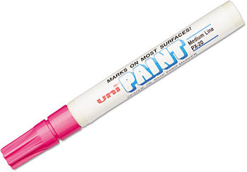 Sanford® uni®-Paint Permanent Marker,  Medium Point, Pink