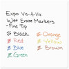 A Picture of product SAN-16078 EXPO® Vis-à-Vis® Wet Erase Marker,  Fine Point, Assorted, 8/Set